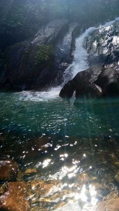 A second jungle waterfall visited on the Khao Lak Chill Day tour